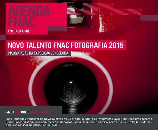 Vencedor Premio Fnac Novo Talento Fotografia 2015
